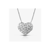 Halskette Lucciole Gioielli Dame in Weißgold Diamante 0.25 Ct CIOGIOIA/2 - CIOGIOIA/2